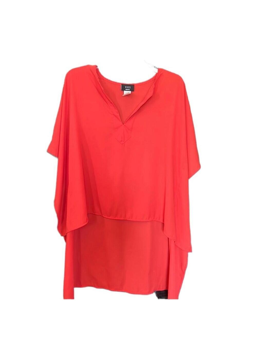 Vici Caramela | Women's Burnt Orange Blouse | Size Medium | NWOT | 0560